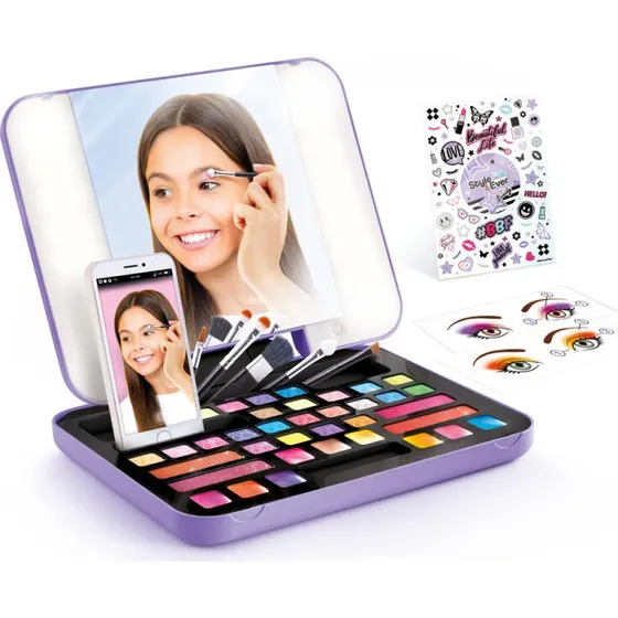 Style 4 Ever Makeup-etui med LED, 8+ år