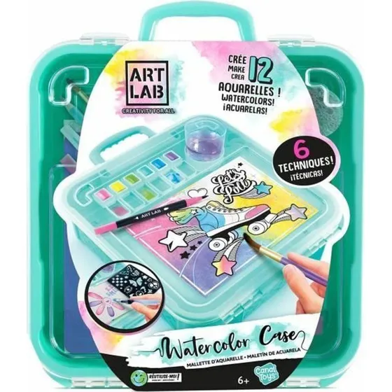 Canal Toys Akvarelmaling Watercolor Case Multifarvet
