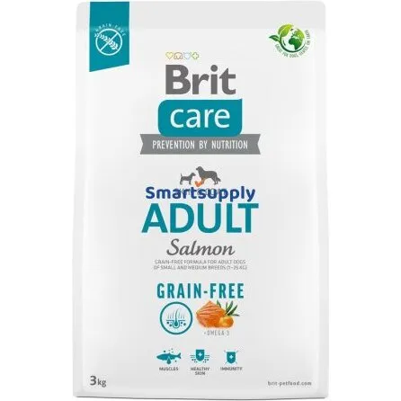 BRIT Care Grain Free Adult Laks 3 kg