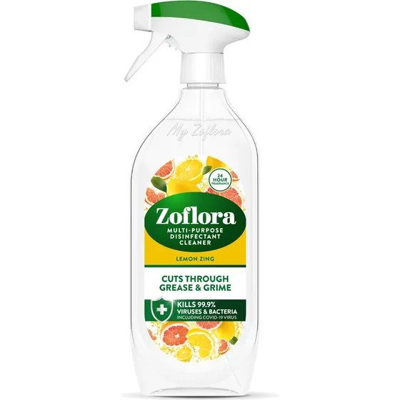 Zoflora 8-pak Multi Purpose Cleaner Lemon Zing 8×800 ml