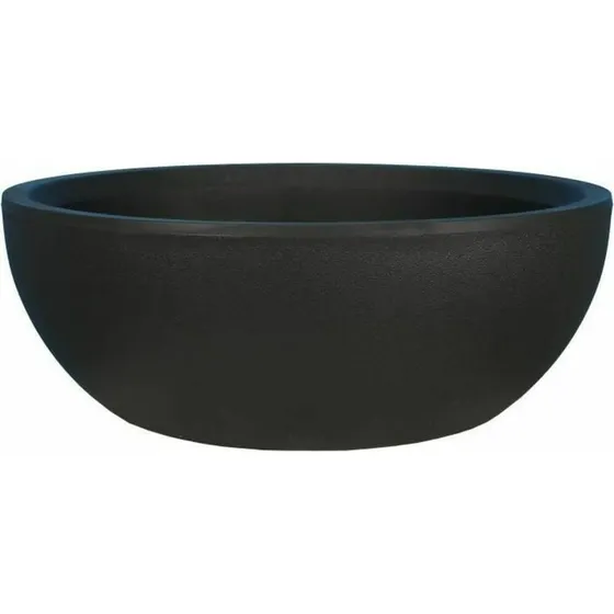 Riviera Urtepotte Sort Ø 40 cm