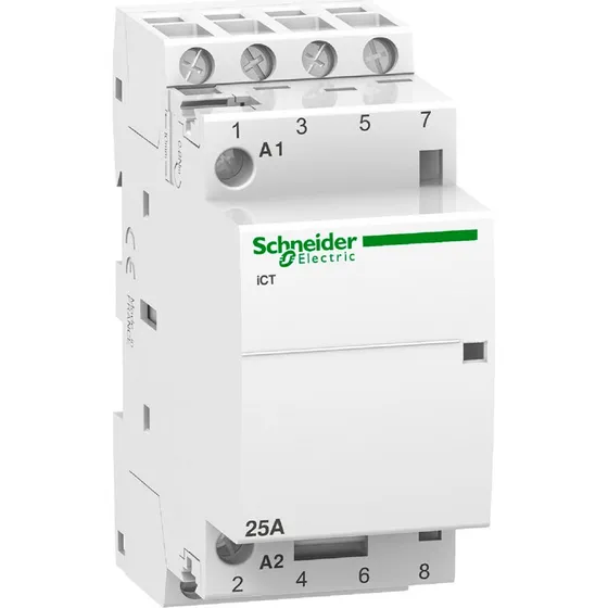 Schneider Electric Acti9 iCT 25A 4NO 230V Kontaktor