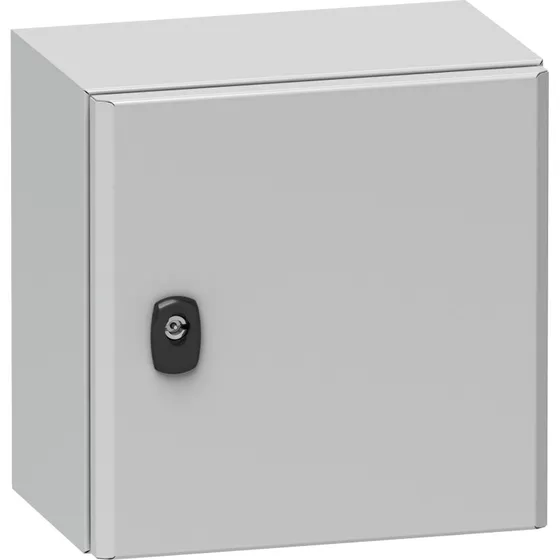 Schneider Electric Spacial S3D Vægskab 800x600x300 mm, Grå