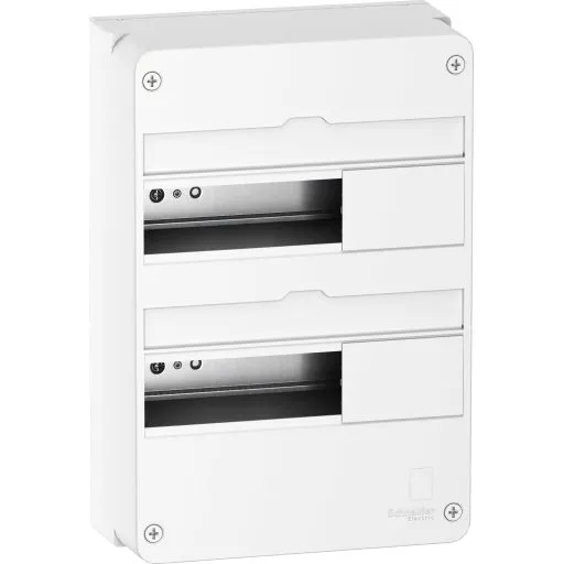 Schneider Electric Resi9 CX Gruppetavle 2x13 moduler, hvid