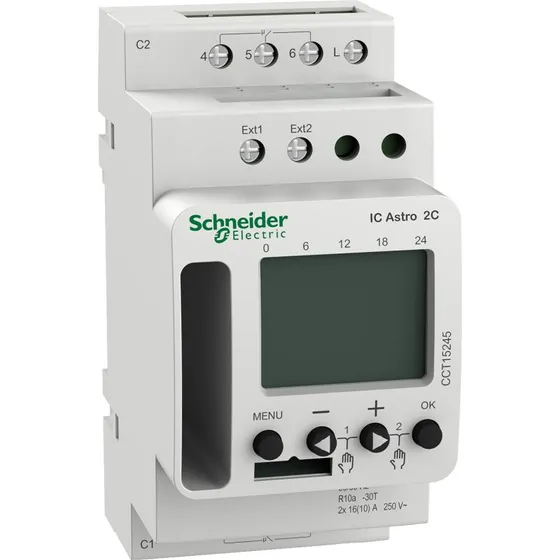 Schneider IC Astro 2-kanal skumringstimer