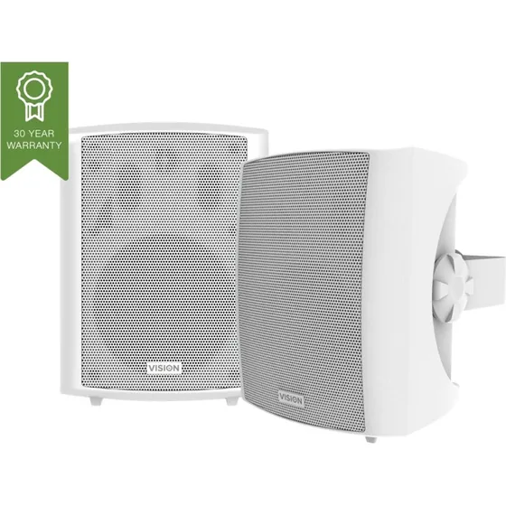 Vision SP-1800 Højttalere Hvid 50W 3-vejs
