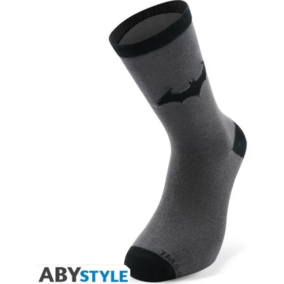 ABYstyle DC Comics Batman Sokker - Sort/Grå, One Size