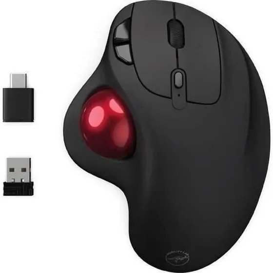 Mobility Lab ML313276 Trådløs Trackball-Mus, Svart