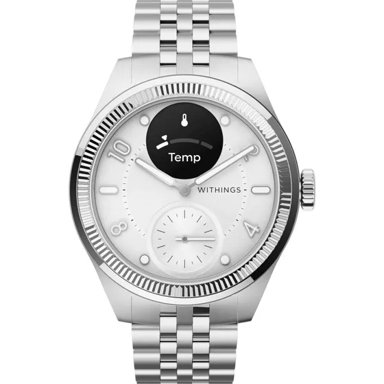 Withings ScanWatch Nova Brilliant Edition 39mm Titanium Silver