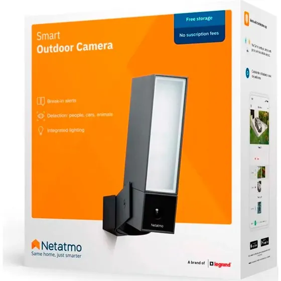 Netatmo Smart Udendørs Kamera (1920x1080) Apple HomeKit