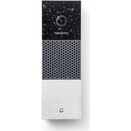 Netatmo Smart Video Doorbell EC med Mikrofon og Talefunktion
