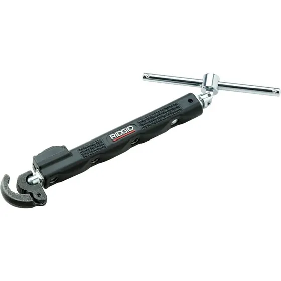 Ridgid servantehanetang med teleskop og vandresistent LED