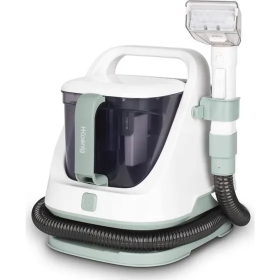 HKoeNIG TWT77 Håndholdt Textilrenser, Hvid, 1,4 L