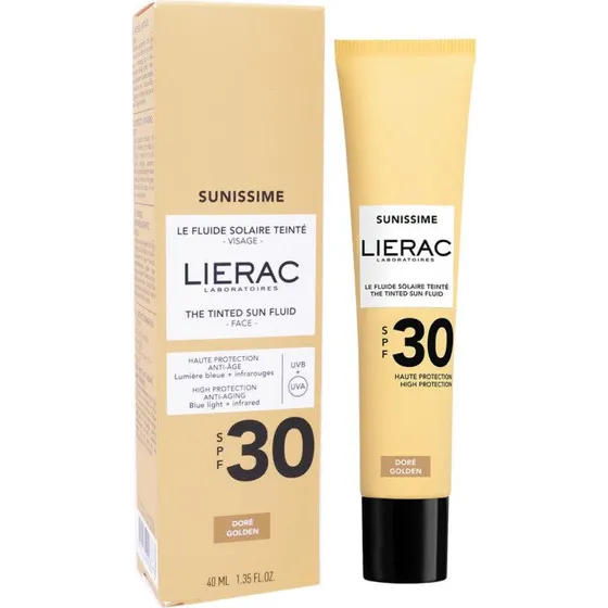 Lierac Sunissime Tinted Sun Fluid SPF30 Gylden 40 ml