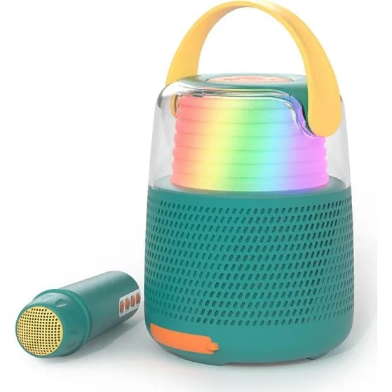 Mobility On Board KS-80 Bluetooth Karaoke Højttaler med Mikrofon, Blå