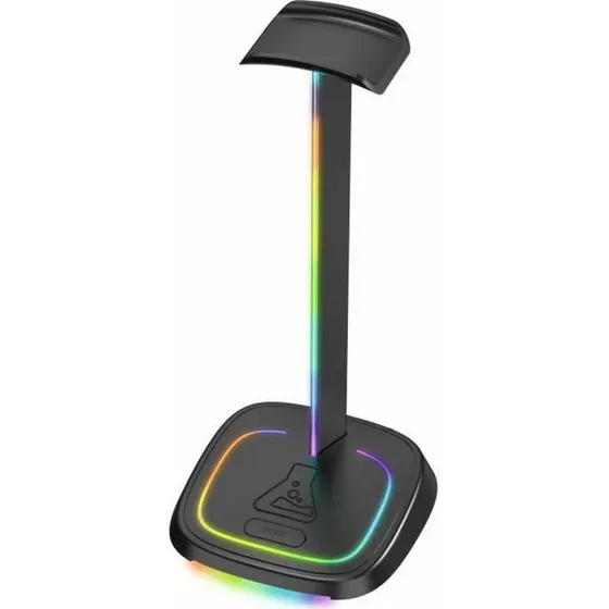 The G-Lab K-Stand Neon RGB - Headsetstativ med RGB-belysning, sort