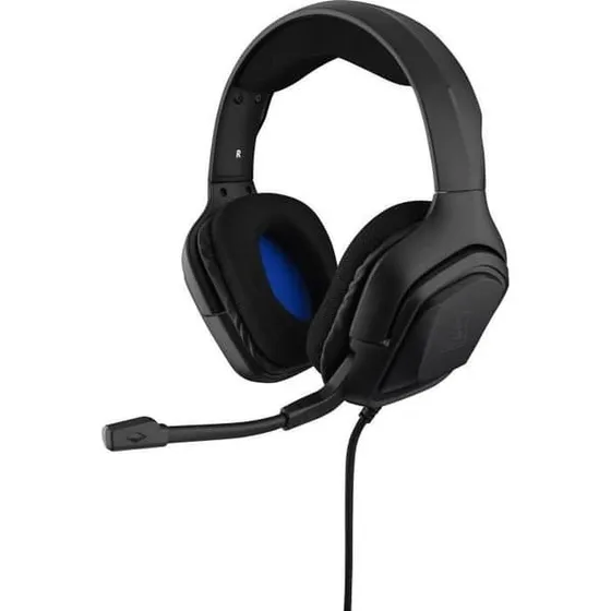 The G-Lab Korp Cobalt Gaming Headset, Sort, Kompatibel med PC, PS4, Xbox One