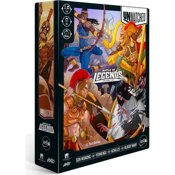 Iello Unmatched: Battle of Legends Vol. 2 (Engelsk)