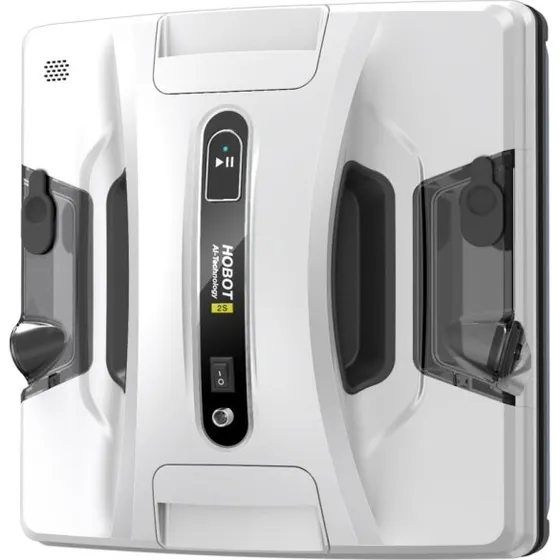 HOBOT 2S Vinduespudserrobot - Kompakt, Hvid/Sort