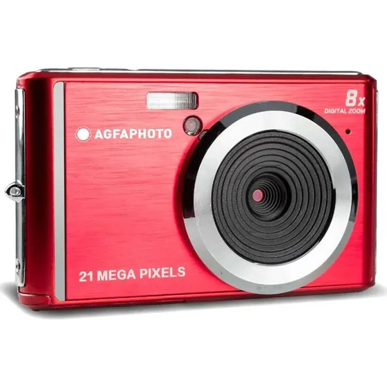 AgfaPhoto Realishot DC5200 Rød Kompaktkamera, 21 MP