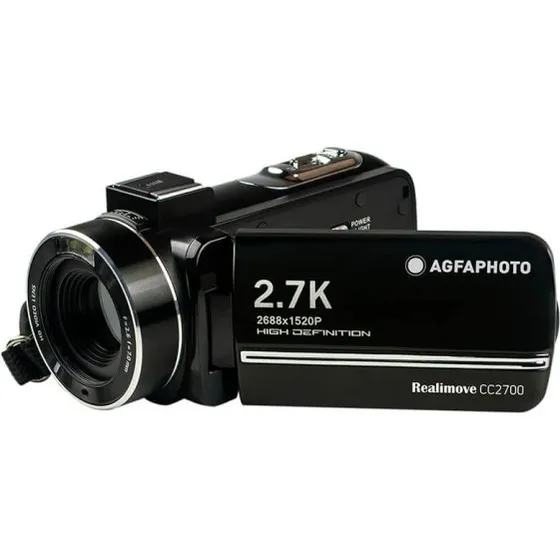 Agfa Realimove CC2700 2,7K Videokamera med 2 Batterier
