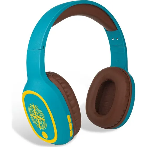 Steelplay Adventure Bluetooth Headset til PS5, Sort/Blå/Gul