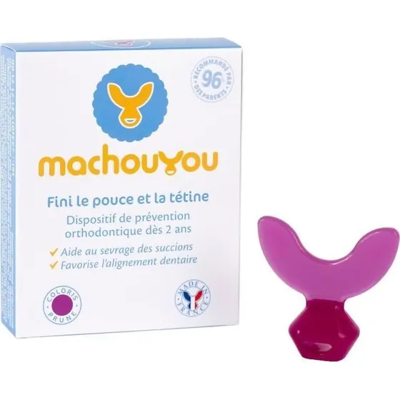 Machouyou First Teeth Lilla Silikone - Beskær fra 2 år