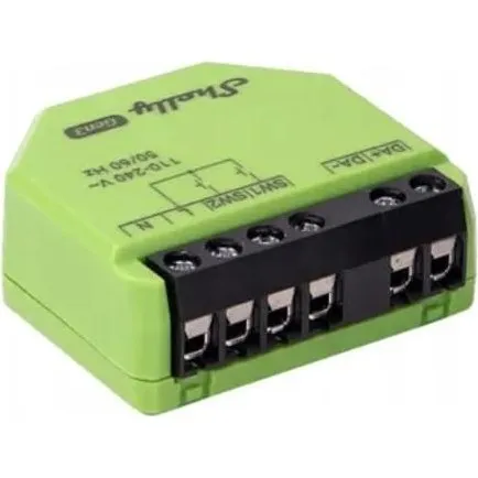 Shelly DALI Dimmer Gen3, sort/lime