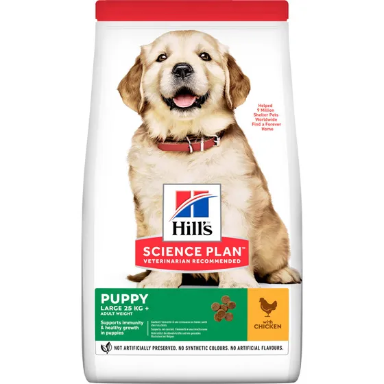 Hill's Science Plan Large Breed Puppy Kylling 16 kg