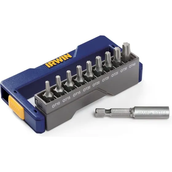 Irwin bitssæt Torx 10 dele - lommesæt med bitholder