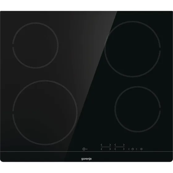 Gorenje ECT641BSC 4-plades keramisk kogeplade, sort, 56 cm