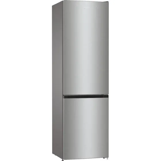 Gorenje NRK6202EXL4 Fritstående Køle-Fryseskab 331 l, Grå Metal