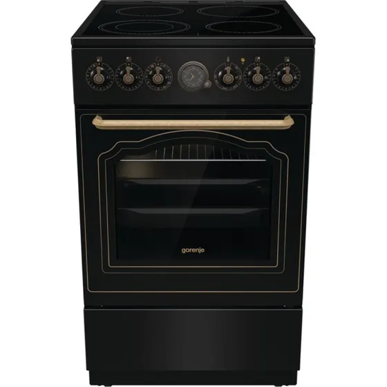 Gorenje GECS5B70CLB 50 cm Sort Keramisk Kogeplade Komfur
