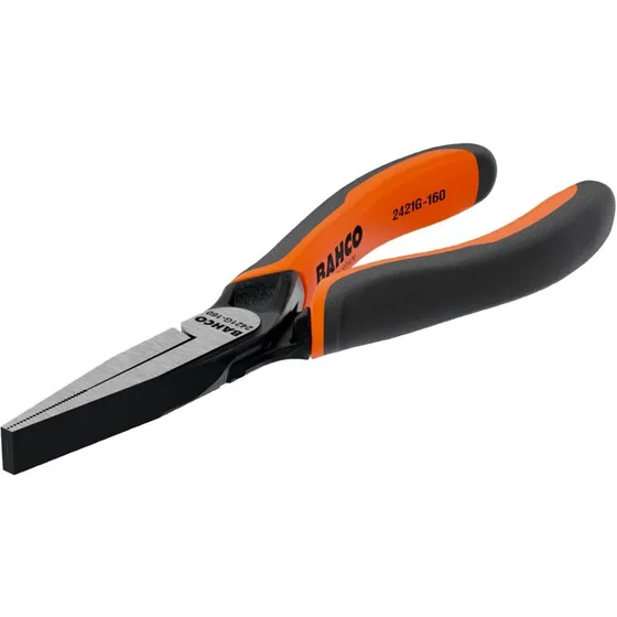 Bahco Ergo fladtang 160 mm, fjeder og ergonomisk greb