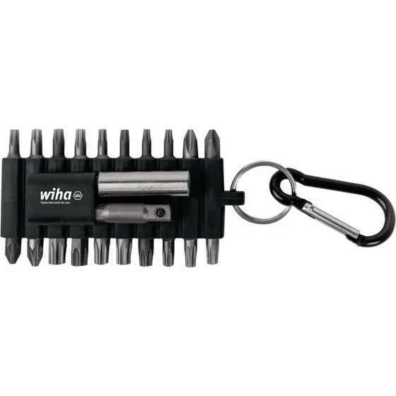Wiha bitssæt med karabinhage, 22 dele
