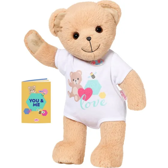 Baby Born Bamse 36 cm, Hvid
