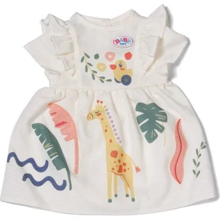 BABY Born Kjole med Girafmotiv, 43 cm