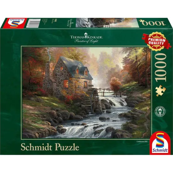 Schmidt Puzzles 1000 Brikker - Brostensmøllen