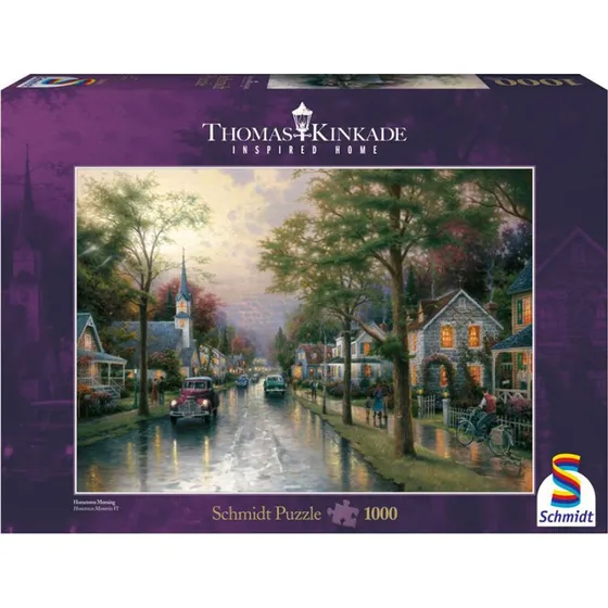 Schmidt Puzzles 1000 Brikker - Hometown Morning