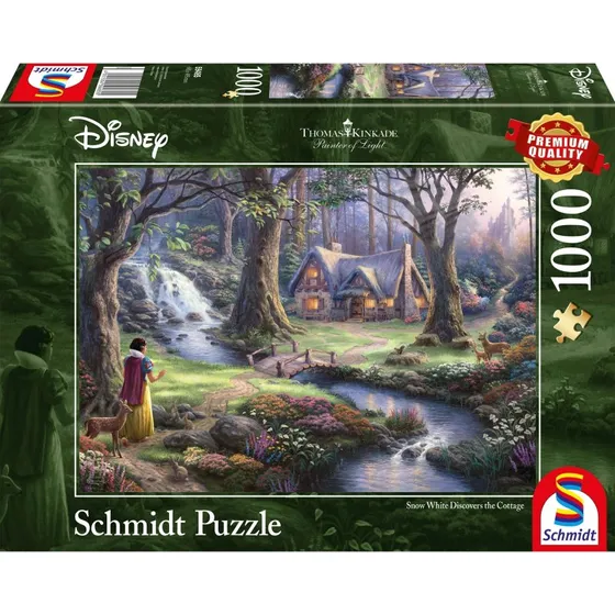 Disney Thomas Kinkade Snedronningen Puslespil, 1000 Brikker