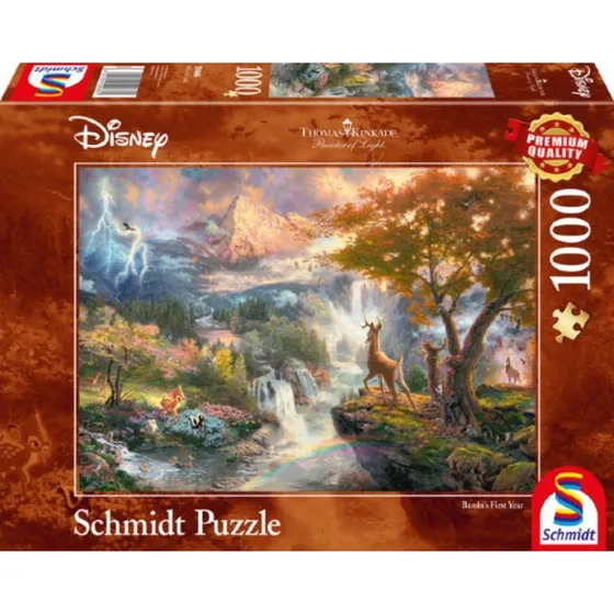 Schmidt Puzzles Bambi 1000 Brikker