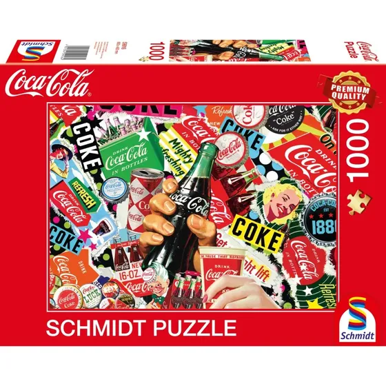 Schmidt Puzzle - Coca Cola is it! 1000 brikker