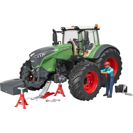 Bruder Fendt 1050 Vario Legetøjstraktor med Mekaniker og Værktøj (1:16)