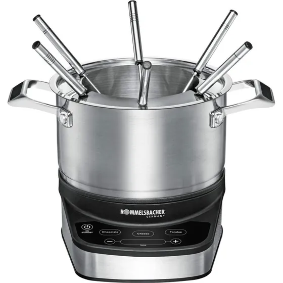 Rommelsbacher F 1200 Fondue 2,5 l, 1200W med touch-kontrol