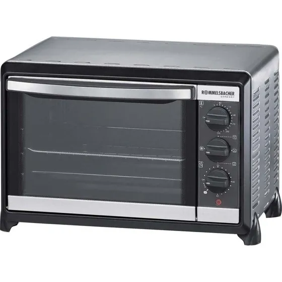 Rommelsbacher BG 1055/E Elektrisk ovn 18 L, 1,1 kW, rustfrit stål