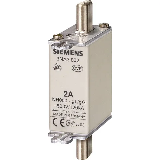 Siemens NH000 35A GL/GG 500V 3NA3814