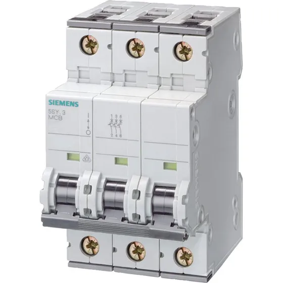 Siemens 5SY4316-7 Automatsikring 3P C 16A 10kA
