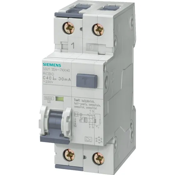 Siemens HPFI Kombiafbryder 30mA 1P+N C 13A 10kA