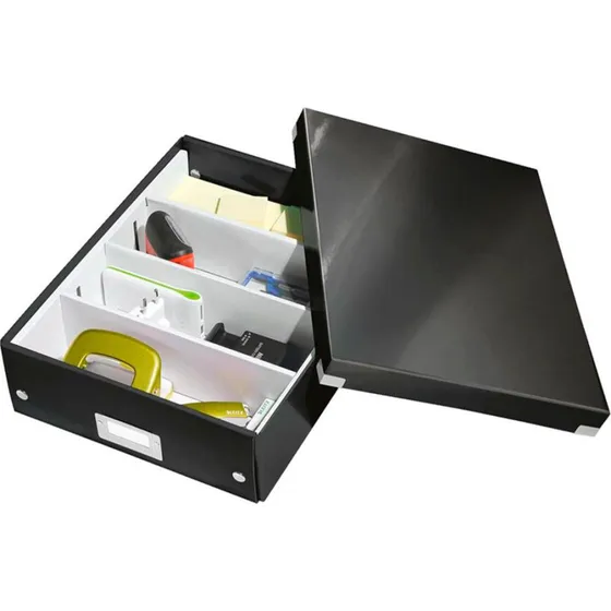 Leitz Click & Store WOW Medium Sort Organiseringsboks