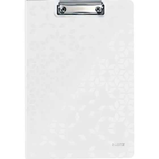 Leitz WOW Clipboard A4 Hvid med ekstra lomme